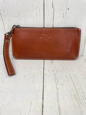 Patricia Nash Leather Wristlet Clutch Wallet